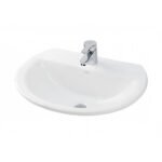 Chậu rửa mặt lavabo American Standard 0452-WT (0452WT) dương vành, dòng Concept Sphere
