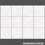 Gạch 80x80 600EM6001H Porcelain mờ mịn Satin - Ảnh 2