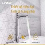 Vòi lavabo CAESAR BT061CU lạnh (Kèm chặn rác bằng sứ) - Ảnh 3