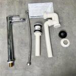 Vòi lavabo CAESAR BT061CU lạnh (Kèm chặn rác bằng sứ) - Ảnh 7