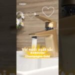 Vòi lavabo CAESAR B390CGU nóng lạnh, màu vàng đồng - Ảnh 7
