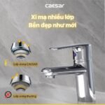 Vòi lavabo CAESAR B430CU nóng lạnh - Ảnh 6