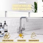 Vòi lavabo CAESAR B520CU nóng lạnh - Ảnh 7