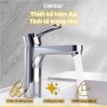 Vòi lavabo CAESAR B570CU nóng lạnh - Ảnh 5