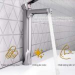 Vòi lavabo CAESAR BT571CU nóng lạnh (kèm co chữ P) - Ảnh 9