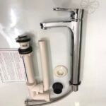 Vòi lavabo CAESAR BT571CU nóng lạnh (kèm co chữ P) - Ảnh 6