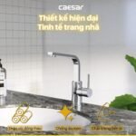 Vòi lavabo CAESAR B750CU nóng lạnh - Ảnh 5
