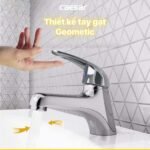 Vòi lavabo CAESAR BT260CU nóng lạnh (kèm co chữ P) - Ảnh 5