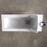 Bồn cầu CAESAR C1250 dạng xổm (chưa gồm két nước và bộ xả) - Ảnh 2