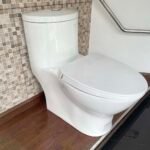 Bồn cầu CAESAR C1375 (CD1375) 1 khối nắp êm M221 - Ảnh 3