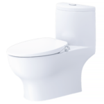 Bồn cầu CAESAR C1375F/ TAF060 (CD1375) 1 khối nắp rửa cơ TAF060