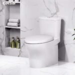 Bồn cầu CAESAR C1394 (CD1394) 1 khối nắp êm M233 - Ảnh 10