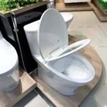 Bồn cầu CAESAR C1394 (CD1394) 1 khối nắp êm M233 - Ảnh 6