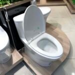 Bồn cầu CAESAR C1394 (CD1394) 1 khối nắp êm M233 - Ảnh 4