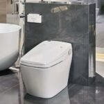 Bồn cầu thông minh CAESAR CA1380H. 1 khối nắp điện tử TAF300 - Ảnh 6