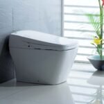 Bồn cầu thông minh CAESAR CA1380H. 1 khối nắp điện tử TAF300 - Ảnh 3