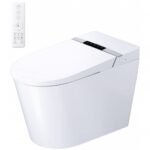 Bồn cầu điện tử CAESAR CA1389H, nắp tự động