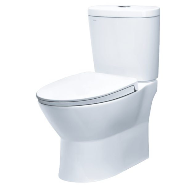 Bồn cầu CAESAR CD1320 2 khối nắp êm M221