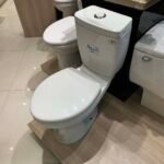 Bồn cầu CAESAR CD1325 2 khối nắp thường M220 - Ảnh 2