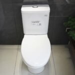 Bồn cầu CAESAR CD1341 2 khối nắp êm M232 - Ảnh 3