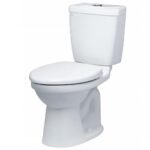 Bồn cầu CAESAR CTS1325 2 khối nắp êm MS220