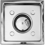 Phễu thoát sàn CAESAR F2060 vuông 200x200 mm (Ø60) - Ảnh 3
