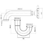 Ống thải nước chữ P AMERICAN STADARD FFAS3939E - Ảnh 3
