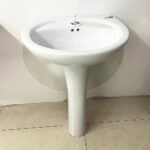 Chậu rửa mặt lavabo CAESAR L2220 treo tường - Ảnh 4