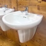 Chậu rửa mặt lavabo CAESAR L2220 treo tường - Ảnh 2