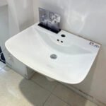 Chậu rửa mặt lavabo CAESAR L2365 treo tường - Ảnh 4