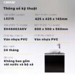 Tủ lavabo CAESAR EH46002ADV treo tường - Ảnh 4