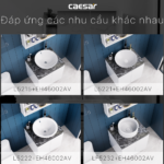 Tủ lavabo CAESAR EH46002AV treo tường - Ảnh 3