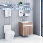 Tủ lavabo CAESAR EH15017AW7V treo tường - Ảnh 3