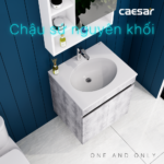 Bộ tủ lavabo CAESAR LF5024 + EH05024ASV treo tường - Ảnh 2