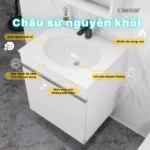 Tủ lavabo CAESAR EH05024AV treo tường - Ảnh 3