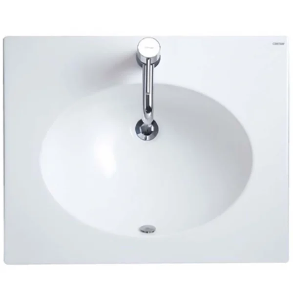 Chậu rửa mặt lavabo CAESAR LF5026 dương vành