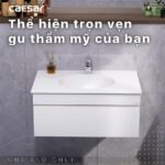 Tủ lavabo CAESAR EH05026DDV treo tường - Ảnh 4