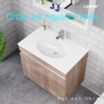 Chậu rửa mặt lavabo CAESAR LF5026 dương vành - Ảnh 2