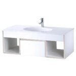 Bộ tủ lavabo CAESAR LF5028 + EH05028DDV treo tường