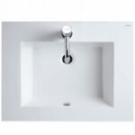 Chậu rửa mặt lavabo CAESAR LF5030 dương vành