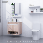 Bộ tủ lavabo CAESAR LF5030 + EH15030AW7V treo tường - Ảnh 6