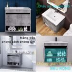 Tủ lavabo CAESAR EH05032ASV treo tường - Ảnh 4