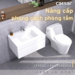 Tủ lavabo CAESAR EH05032DDV treo tường - Ảnh 2