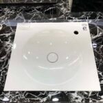 Chậu rửa mặt lavabo CAESAR LF5038 dương vành (bao gồm ống xả và nắp sứ) - Ảnh 3