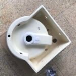 Chậu rửa mặt lavabo CAESAR LF5238 treo tường, dạng góc - Ảnh 6