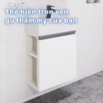 Tủ lavabo CAESAR EH05239AV treo tường - Ảnh 6