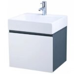 Bộ tủ lavabo CAESAR LF5253 + EH05253ATGV treo tường