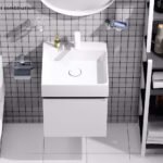 Tủ lavabo CAESAR EH05253ATGV treo tường - Ảnh 2