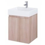 Bộ tủ lavabo CAESAR LF5261 + EH05261AW7V treo tường