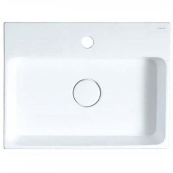 Chậu rửa mặt lavabo CAESAR LF5259 đặt bàn (bao gồm ống xả và nắp sứ)